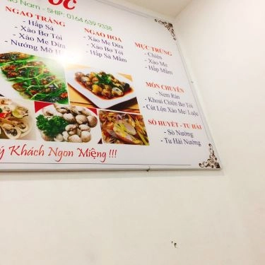 Thực đơn- Quán Ăn Tuyến - Ốc Các Loại