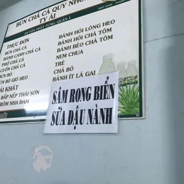 Thực đơn- Quán Ăn Ty Ái - Bún Chả Cá Quy Nhơn