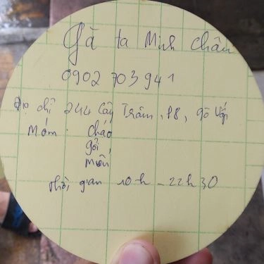 Tổng hợp- Quán Ăn Gà Ta Minh Châu