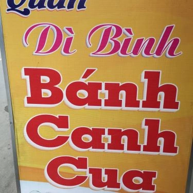 Tổng hợp- Quán Ăn Dì Bình - Bánh Canh Cua
