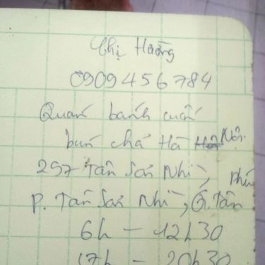 Tổng hợp- Quán Ăn Bánh Cuốn Nóng & Bún Chả Hà Nội - Tân Sơn Nhì