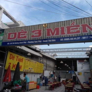 Không gian- Quán Ăn Quán Dê 3 Miền