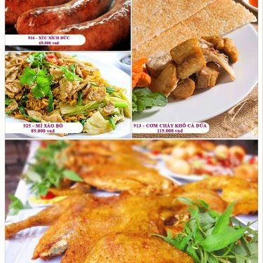 Thực đơn- Quán Ăn Nhà Hàng Chicken 4 - Chuyên Các Món Gà Ta