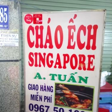 Thực đơn- Quán Ăn A. Tuấn - Cháo Ếch Singapore - Nguyễn Thị Thập