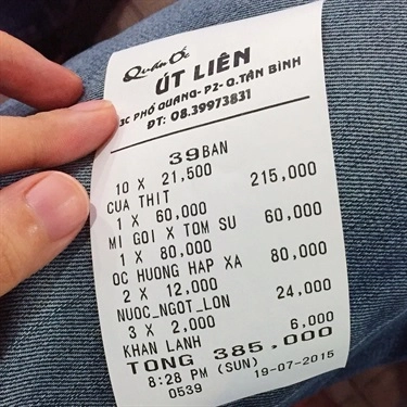 Tổng hợp- Quán Ăn Út Liên 1 - Ốc & Hải Sản