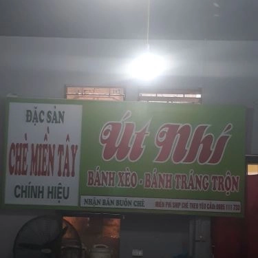 Thực đơn- Quán Ăn Út Nhi - Chè, Bánh Xèo & Bánh Tráng Trộn