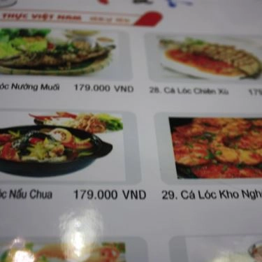 Thực đơn- Quán Ăn V & K - Nhà Hàng Việt & Hàn