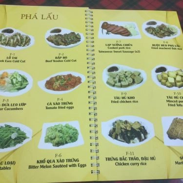 Thực đơn- Va Thanh - Quán Ăn Đài Loan