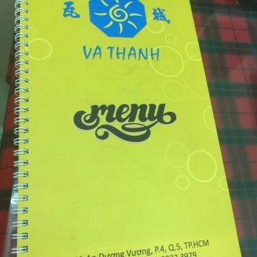 Thực đơn- Va Thanh - Quán Ăn Đài Loan