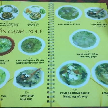 Thực đơn- Va Thanh - Quán Ăn Đài Loan