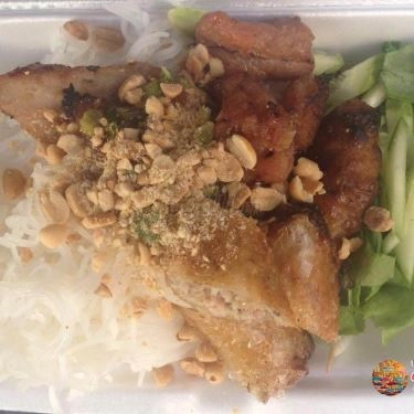 Món ăn- Quán Ăn Văn Hiến - Bánh Hỏi & Bún Thịt Nướng