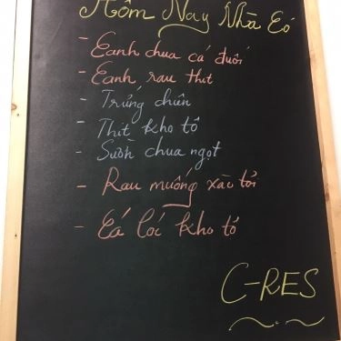 Thực đơn- Nhà Hàng Về Ăn Cơm Restaurant