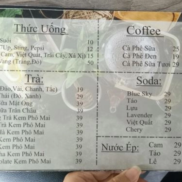 Thực đơn- Quán Ăn Vee Ayy Food - Korean Food - Võ Thị Sáu