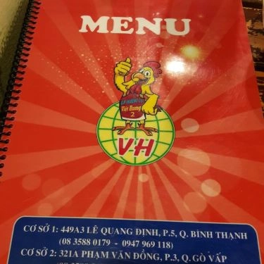 Thực đơn- Quán Ăn Gà Nướng Lu Việt Hương - Phạm Văn Đồng