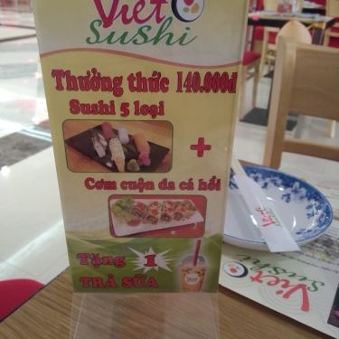 Thực đơn- Nhà Hàng Việt Sushi - Vincom Lê Văn Việt