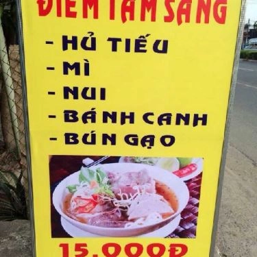 Thực đơn- Quán Ăn Quán Điểm Tâm Sáng -  Đường Vĩnh Phú 17A