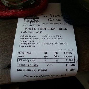 Tổng hợp- Quán Ăn The Vintage Coffee