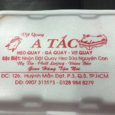 Món ăn- Quán Ăn Vịt Quay A Tắc