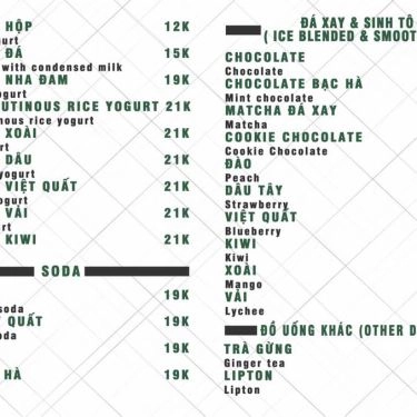 Tổng hợp- Quán Ăn Volans Rice & Coffee