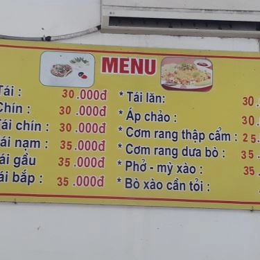 Tổng hợp- Quán Ăn Vũ Hảo - Phở Bò & Cơm Rang