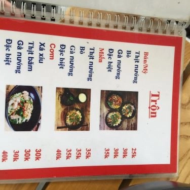 Thực đơn- Quán Ăn Vua Trộn Hà Nội - Các Món Trộn