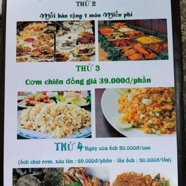 Thực đơn- Quán Ăn Vườn Ẩm Thực Rồng Xanh