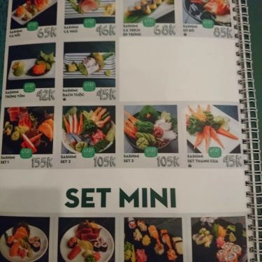 Thực đơn- Quán Ăn Wada Sushi & Ramen