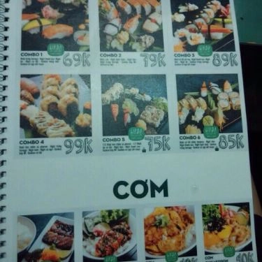 Thực đơn- Quán Ăn Wada Sushi & Ramen