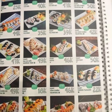 Thực đơn- Quán Ăn Wada Sushi & Ramen
