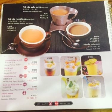 Thực đơn- Quán Ăn Wen Xing - Ẩm Thực HongKong