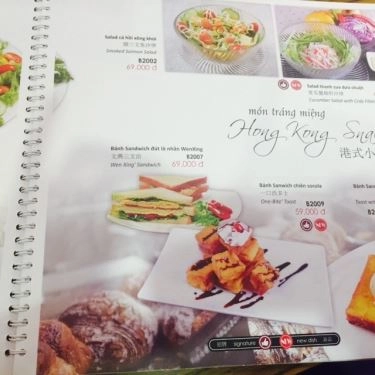 Thực đơn- Quán Ăn Wen Xing - Ẩm Thực HongKong
