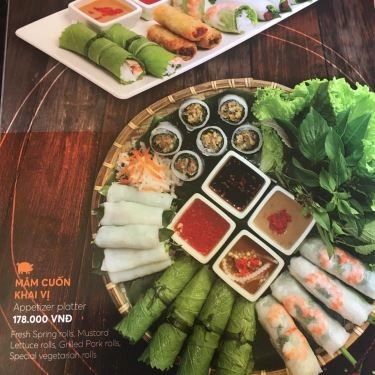 Thực đơn- Quán Ăn Wrap&Roll - Cao Thắng Mall