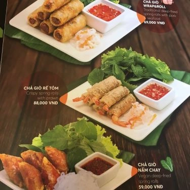 Thực đơn- Quán Ăn Wrap&Roll - Cao Thắng Mall