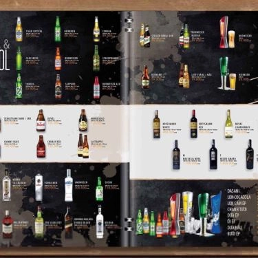 Thực đơn- Quán Ăn Xích Beer - Nguyên Hồng