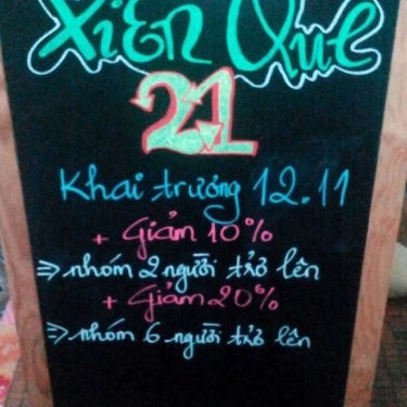 Thực đơn- Quán Ăn Xiên Que 21