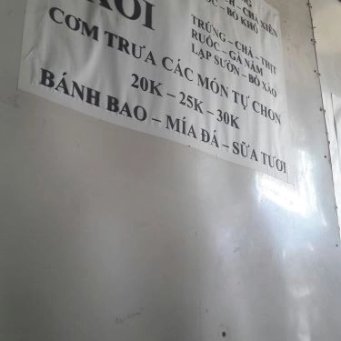 Thực đơn- Quán Ăn Xôi & Bánh Mì - Cầu Giấy