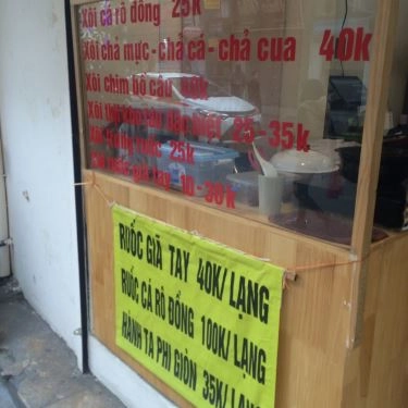 Thực đơn- Quán Ăn Xôi Bự - Lò Đúc