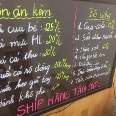 Thực đơn- Quán Ăn Xôi Bự - Lò Đúc