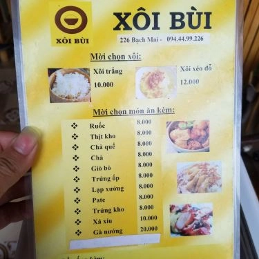 Tổng hợp- Quán Ăn Xôi Bùi