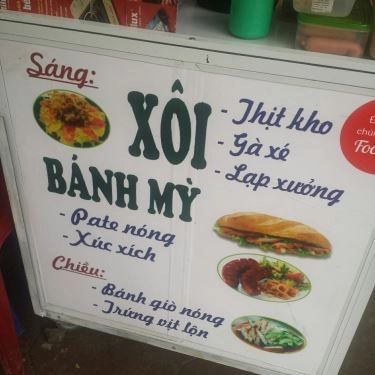 Thực đơn- Quán Ăn Chị Bích - Xôi Gà & Bánh Mì