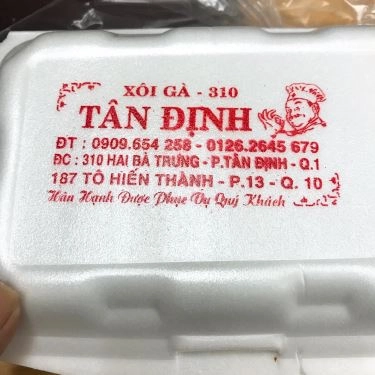 Tổng hợp- Quán Ăn Xôi Gà Tân Định