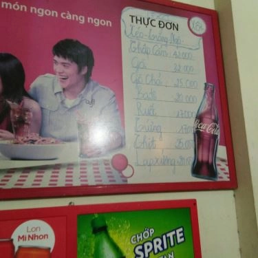 Thực đơn- Quán Ăn Xôi Việt