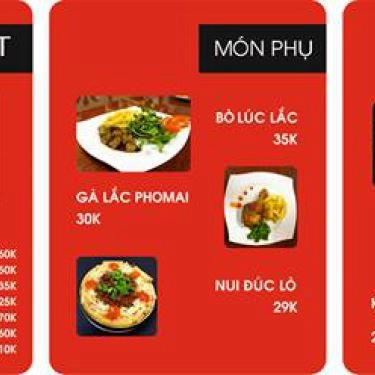 Thực đơn- Nhà Hàng Xôi Xéo Vịt Nướng