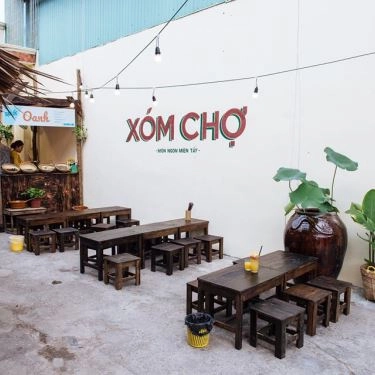 Không gian- Xóm Chợ Miền Tây - Quán Ăn Vặt