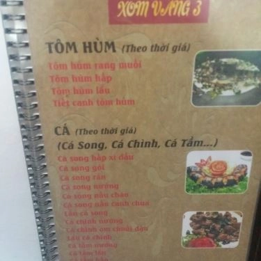 Thực đơn- Nhà Hàng Xóm Vắng 3 - Hải Sản Hạ Long