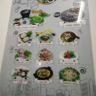Thực đơn- Quán Ăn Xuân Thủy Quán - Bún Đậu & Cháo Lòng