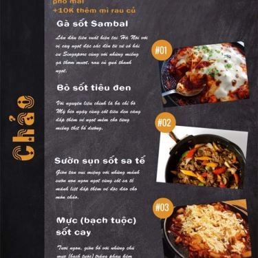 Thực đơn- Quán Ăn Xuýt Xoa Xì Xụp - Lẩu & Chảo