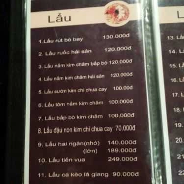 Thực đơn- Quán Ăn Yummy BBQ