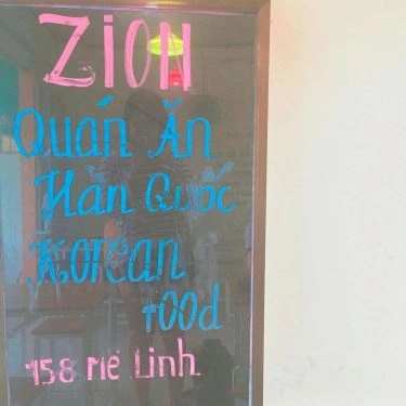 Thực đơn- Quán Ăn Zion - Ẩm Thực Hàn Quốc