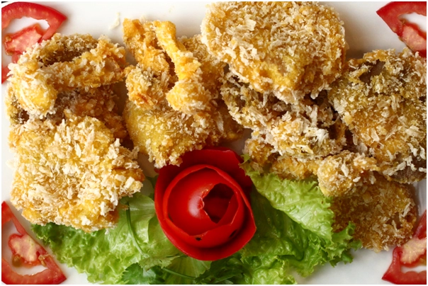 Du lịch Sài Gòn - Tempura nấm Yumfresh giòn rụm